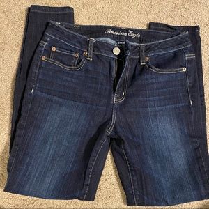 American Eagle jeans size 8 super skinny